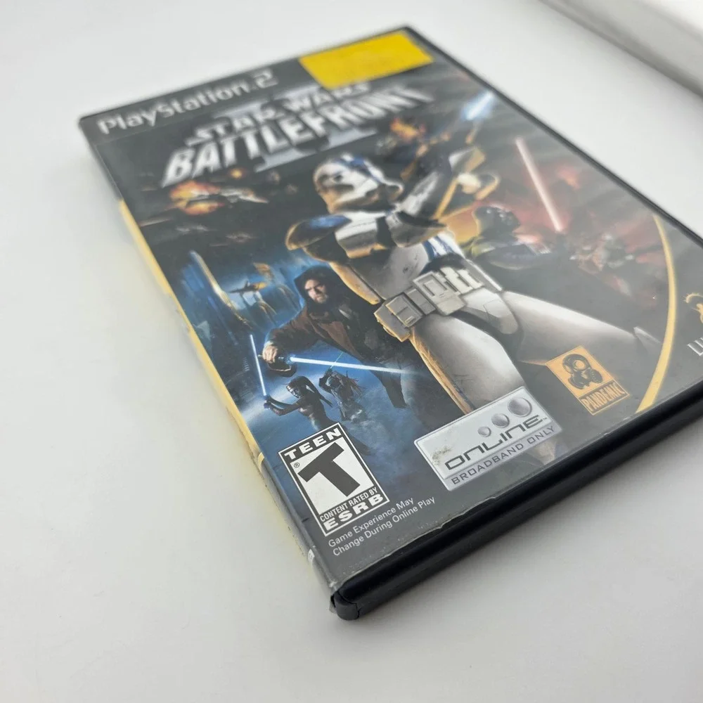 Star Wars Battlefront II PS2 2004 Game No Inserts Untested‎ AS IS